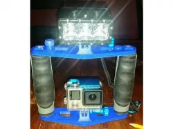 GoPro Tray for Diving With Light attachments