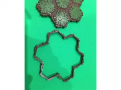 Heroscape LIKE 7 Hex skeleton tile