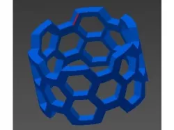 Honeycomb ring size 52