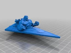 Hulk on Imperial Star Destroyer