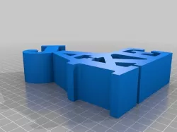 jake WORD Sculpture