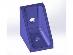 L Corner Bracket suitable for 20mm T-Slot Aluminium Extrusion Profile