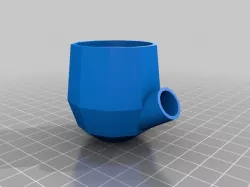 Low Poly Vape Pipe