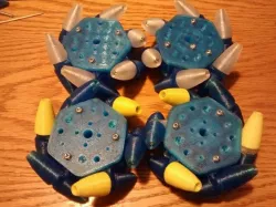 Mecanum Wheels based on AndyMark am-2538