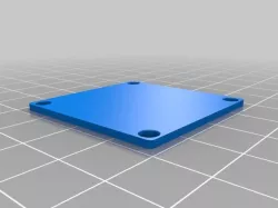Middle plate 36x36mm