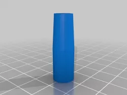 My Customized Parametric Traxxas 5347 ball joint to carbon fiber rod connector for delta printers