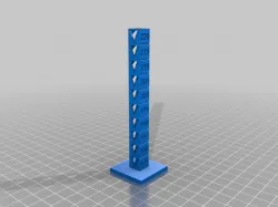 My Customized Temp Calibration Tower