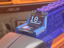 Nerf Rapidstrike Dual OLED Display Bracket