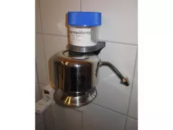 Nose shower holder