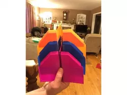 Paper airplane mockup REMIX