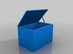 Pivot and Prop for Front-Opening Box