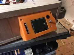 Printer SDcard/screen housing