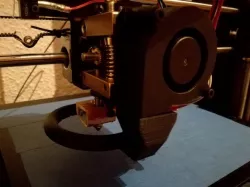 Prusa I3 Anycubic Nozzle Filament Cooler Ring