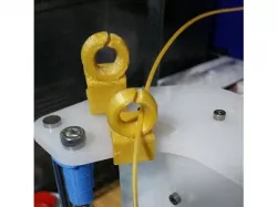 Prusa i3 Filament Guide for 5mm Perspex frame