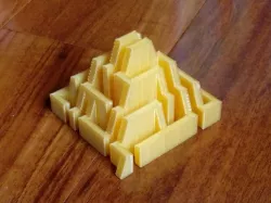 Pyramidal staircase maze