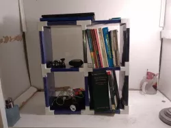 Recylced DVD Cases: Miscellaneous Items Shelf