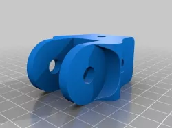 Reinforced Inline Fork Bracket for Tripteron