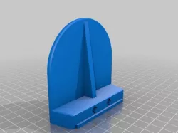 Remixed Command Strip Shelf with Support Rib