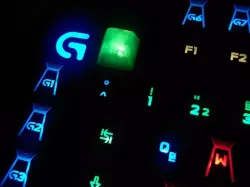 Romer-G Keycaps // Perfect fit // For logitech keyboards