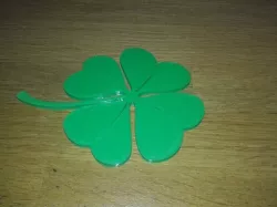 shamrock coaster - Happy New Year