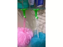 Shower wire shelf hook