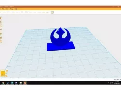 StarWars Republic/Rebel Emblem Desk Ornament/Paperweight