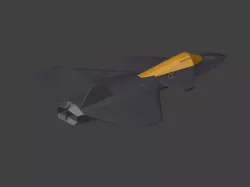 stealth jet fighter