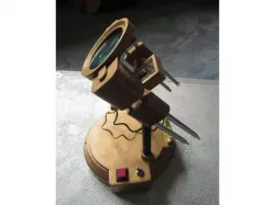 steampunk taxidermy stand