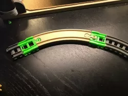 TrackMaster to Wooden Track Adapter - bidirectional remix