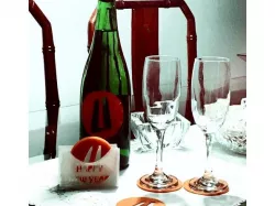 Usina Happy New Year GlassPlaceMats