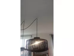 "V" ceiling or wall cable hook