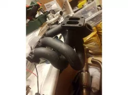 Vband to T4 divided flange adapter