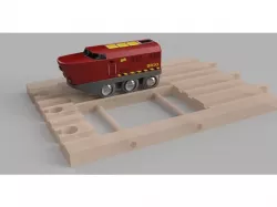 Wooden Train Brio Side Track