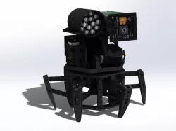 Xpider with Explorer pHat and Raspberry Pi Zero