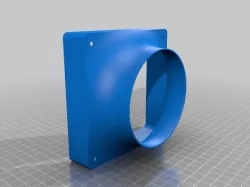 120mm Fan to 90mm Pipe Adaptor