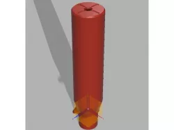 1911 suppressor (airgun .177/ 4.5mm)
