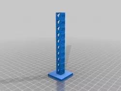 240-195 PLA Temp Tower, 5deg Steps