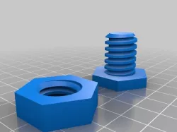 5/8 ACME size Screw and Nut