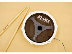 8 inch e-drum pad with small 3d printer