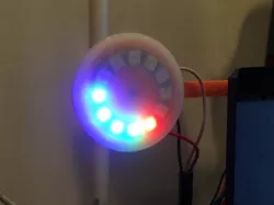 Adafruit NeoPixel Ring 12 Leds Fitting Cover
