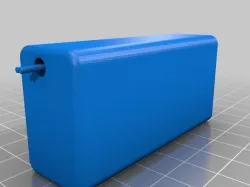 Adafruit's 9V battery box with power switch.