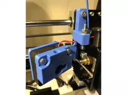 Anet A8 modification for filament loader
