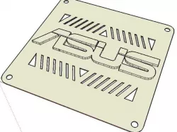 ASUS logo Fan Grill 120mm