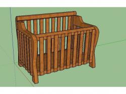 ▷ sleepytroll baby rocker crib attachment by 3d models 【 STLFinder 】