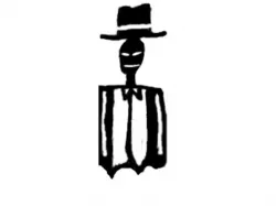 Basquiat Man Stamp