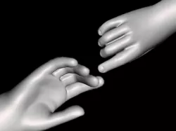boy's hand