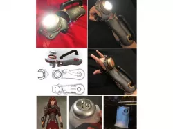 Chandra's gauntlet (made for medium-sized male hand)