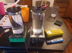 colloidal silver heated magnetic spinner lab stirrer