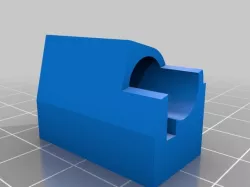 Cover hinge for Technics SL-B2 turntable