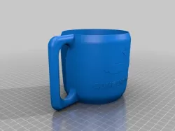 Custom Yeti handle with come and take it logo
